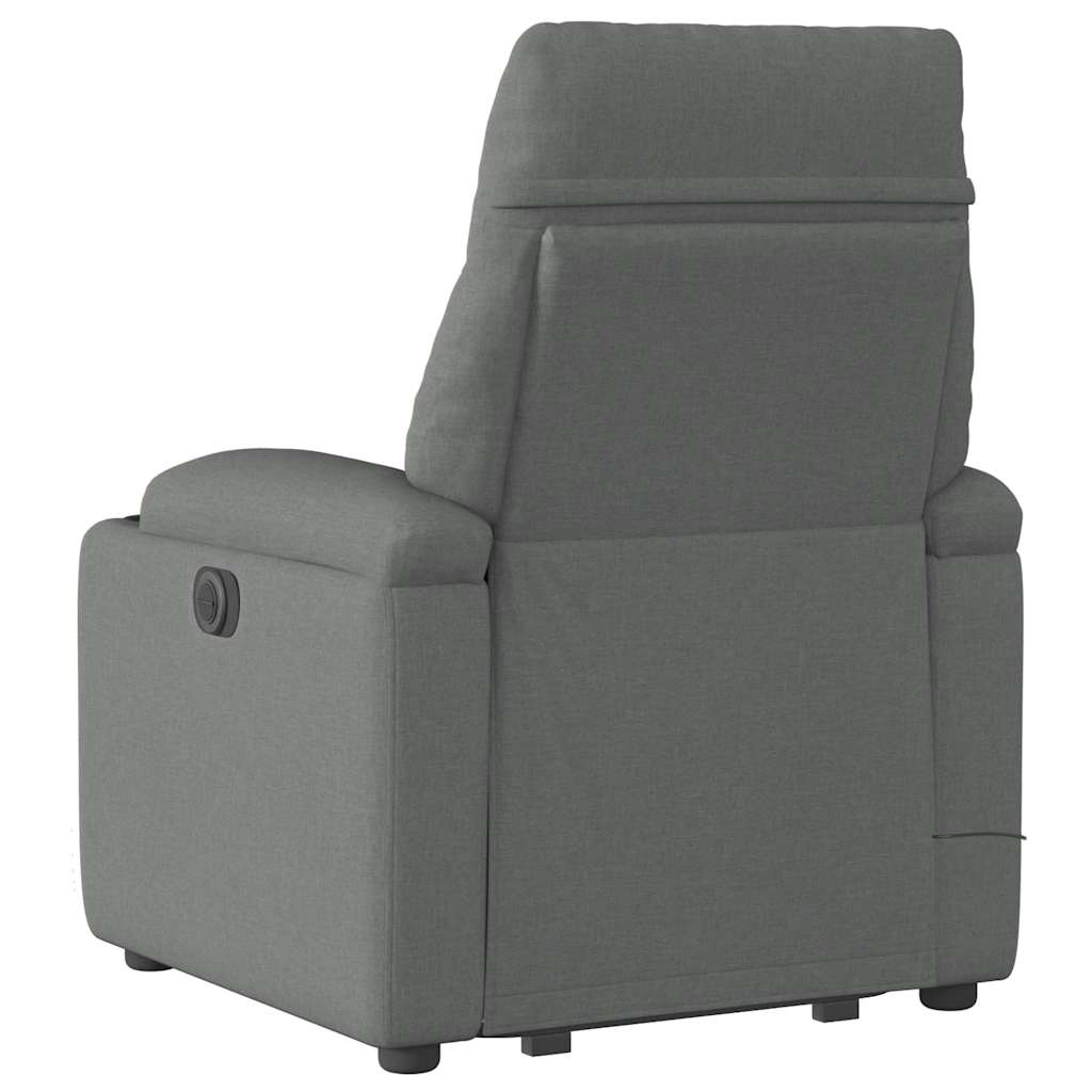 Sta-op-massagestoel verstelbaar stof donkergrijs is nu te koop bij PeponiXL, paradijselijk wonen!