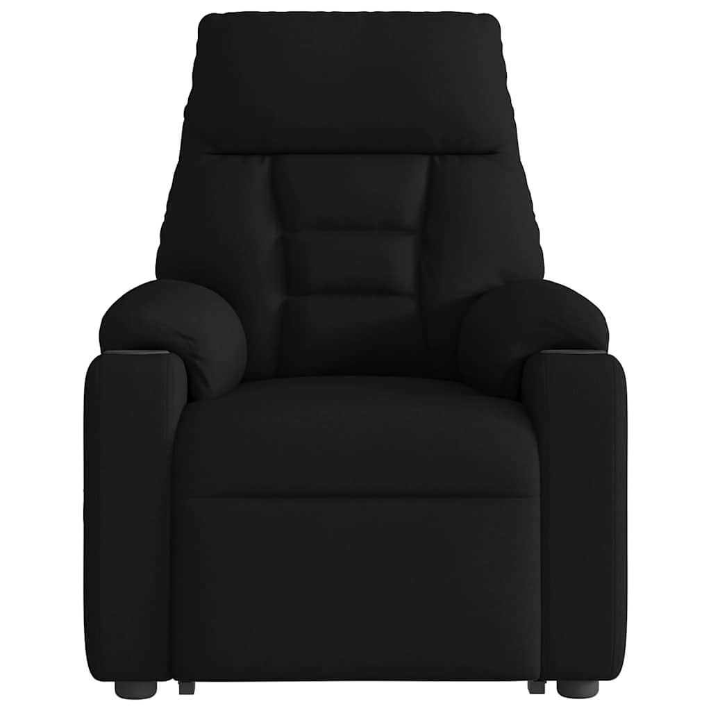 Sta-op-massagestoel verstelbaar stof zwart is nu te koop bij PeponiXL, paradijselijk wonen!