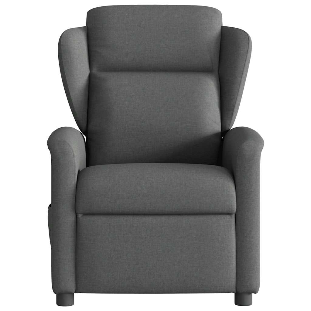 Massagestoel elektrisch verstelbaar stof donkergrijs is nu te koop bij PeponiXL, paradijselijk wonen!