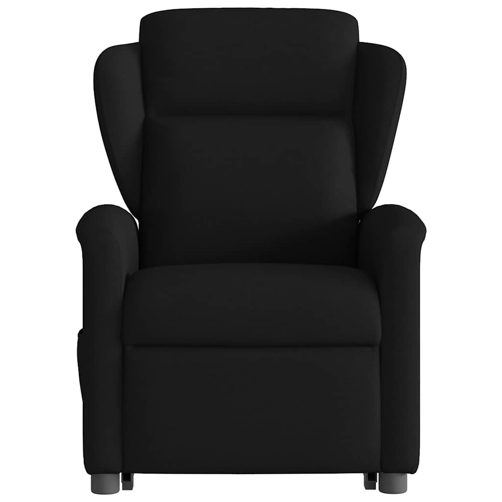 Sta-op-massagestoel elektrisch verstelbaar stof zwart is nu te koop bij PeponiXL, paradijselijk wonen!