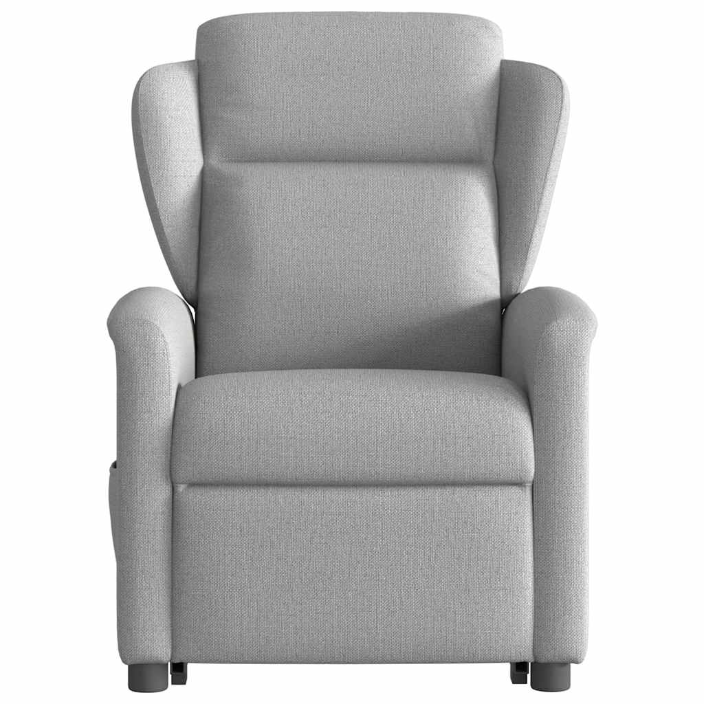Sta-op-massagestoel elektrisch verstelbaar stof wolk grijs is nu te koop bij PeponiXL, paradijselijk wonen!