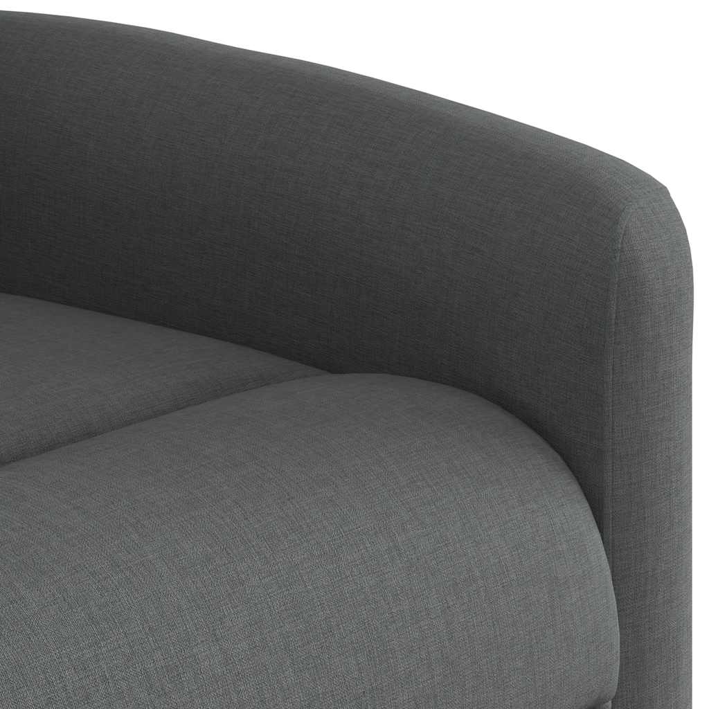Fauteuil elektrisch verstelbaar stof donkergrijs is nu te koop bij PeponiXL, paradijselijk wonen!