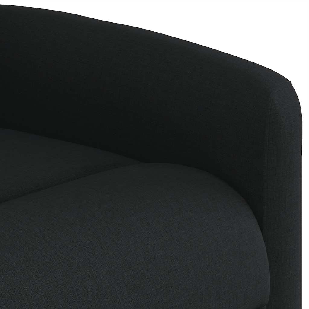 Fauteuil verstelbaar elektrisch stof zwart is nu te koop bij PeponiXL, paradijselijk wonen!
