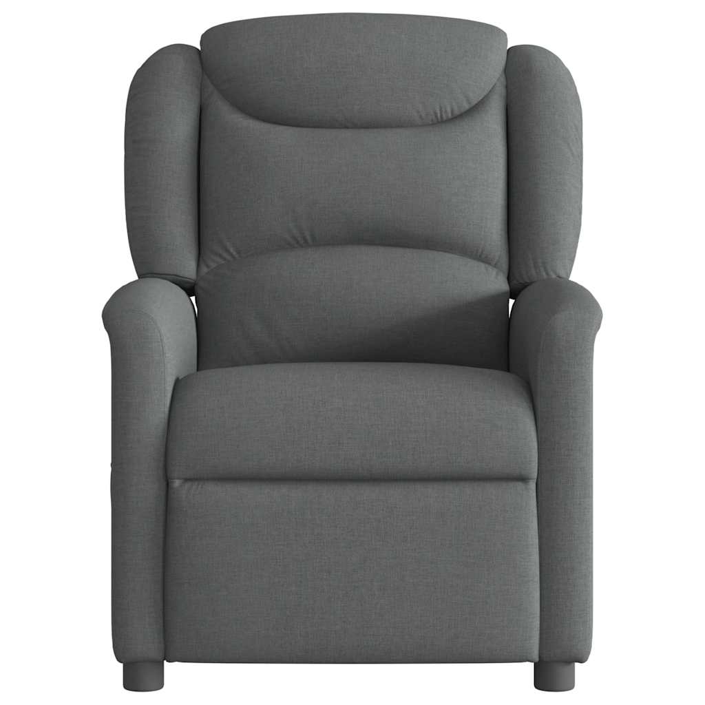 Massagestoel elektrisch verstelbaar stof donkergrijs is nu te koop bij PeponiXL, paradijselijk wonen!