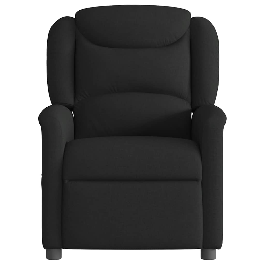 Sta-op-massagestoel elektrisch verstelbaar stof zwart is nu te koop bij PeponiXL, paradijselijk wonen!