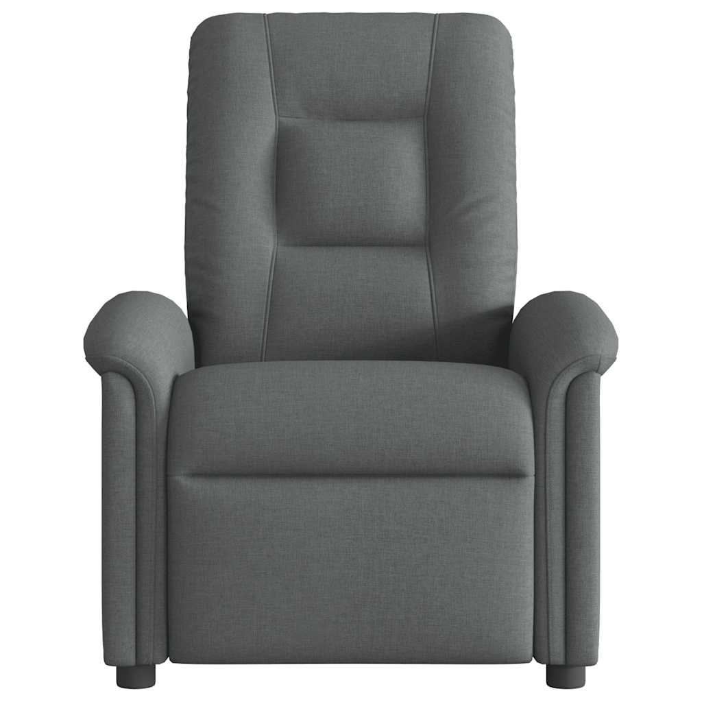 Fauteuil elektrisch verstelbaar stof donkergrijs is nu te koop bij PeponiXL, paradijselijk wonen!