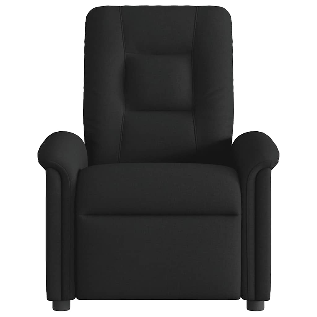 Fauteuil verstelbaar elektrisch stof zwart is nu te koop bij PeponiXL, paradijselijk wonen!