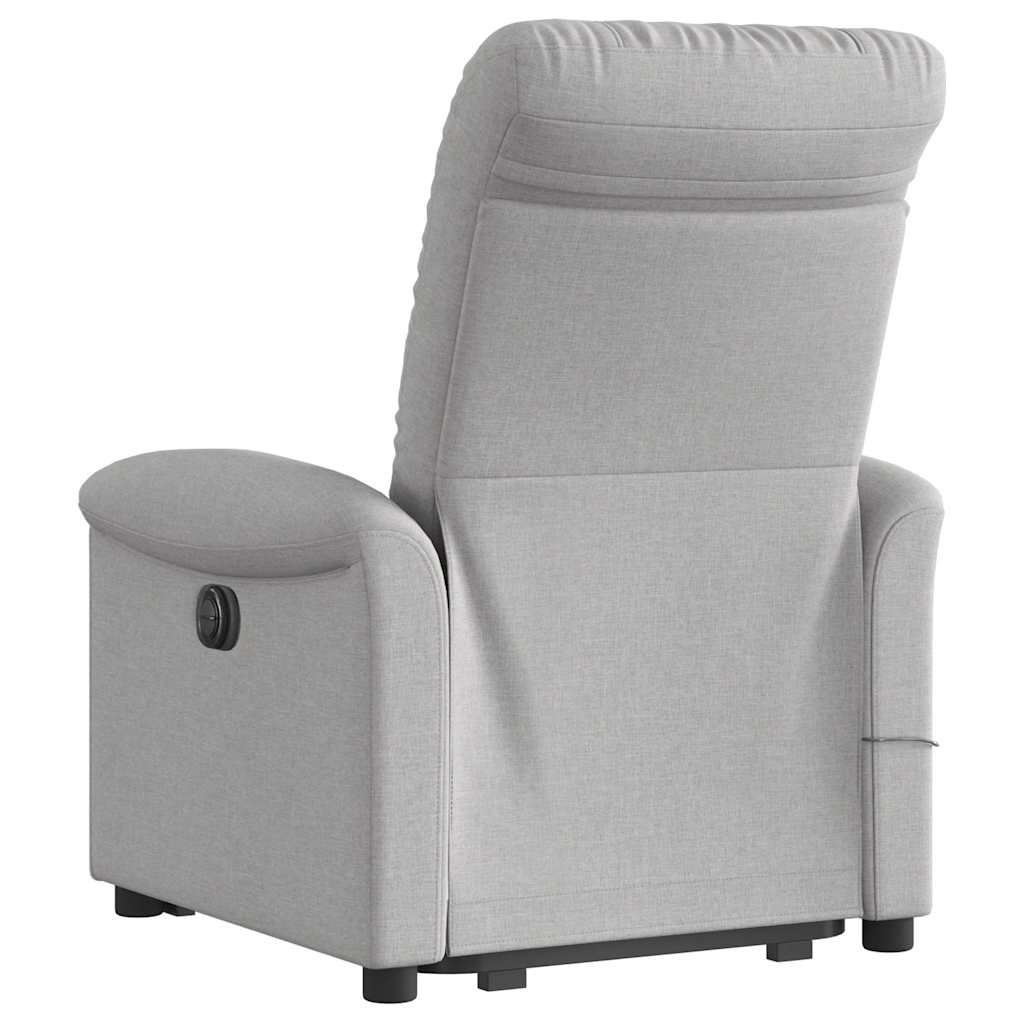 Sta-op-massagestoel verstelbaar stof wolk grijs is nu te koop bij PeponiXL, paradijselijk wonen!