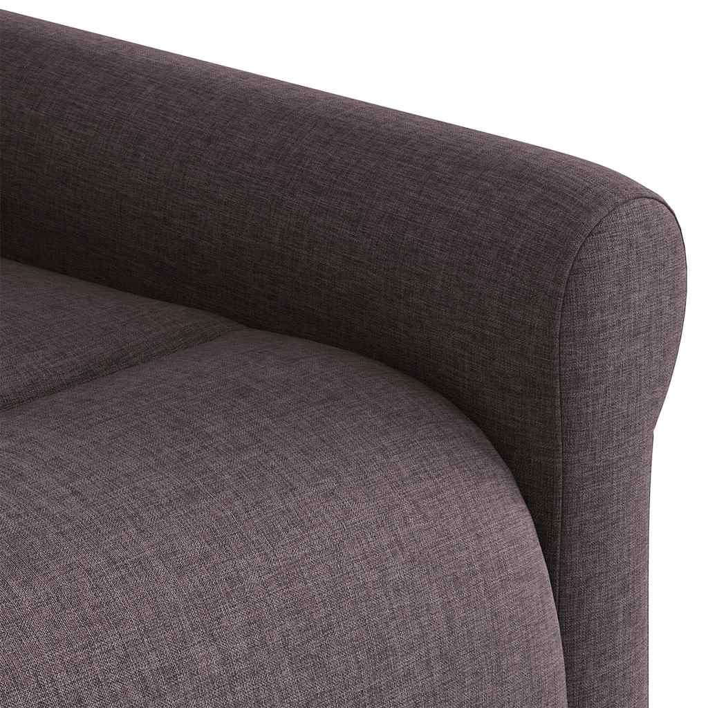 Massagestoel elektrisch verstelbaar stof donkerbruin is nu te koop bij PeponiXL, paradijselijk wonen!