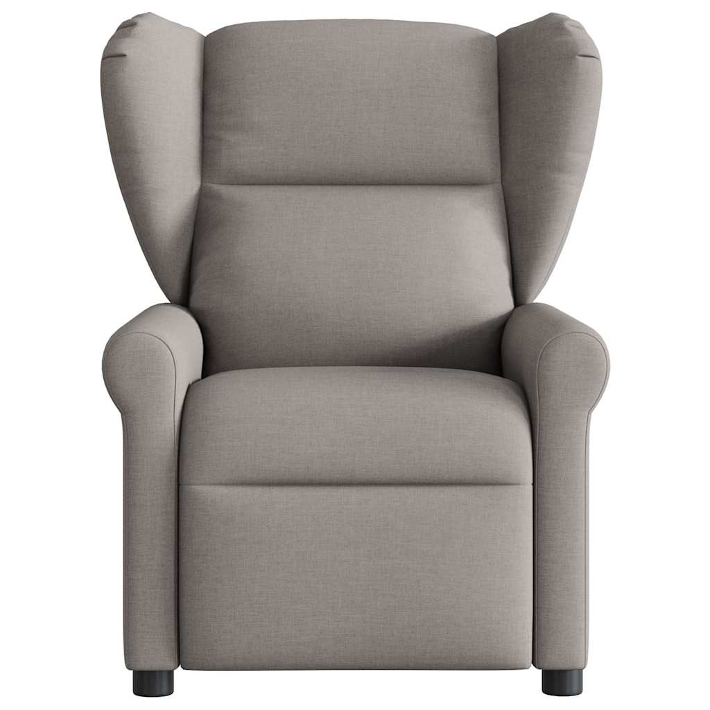 Massagestoel elektrisch verstelbaar stof taupe is nu te koop bij PeponiXL, paradijselijk wonen!