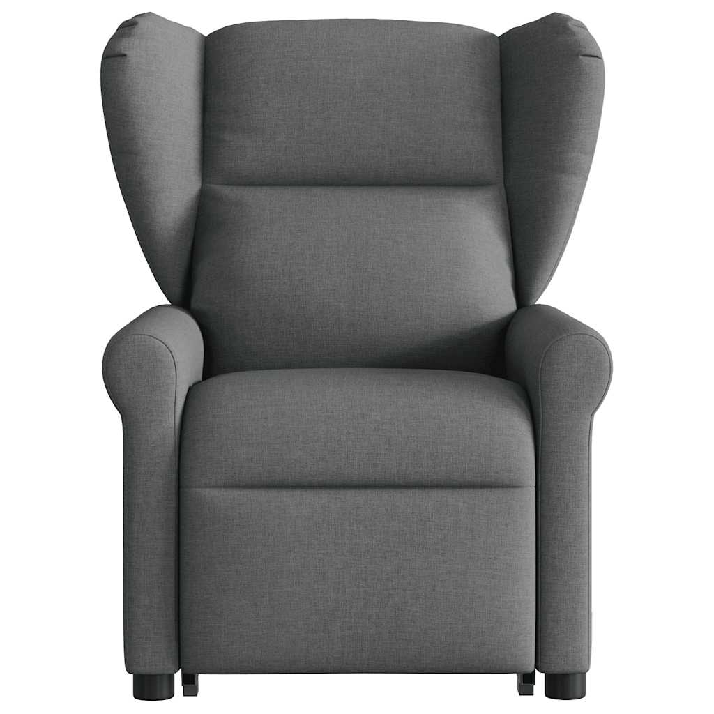 Sta-op-massagestoel elektrisch verstelbaar stof donkergrijs is nu te koop bij PeponiXL, paradijselijk wonen!