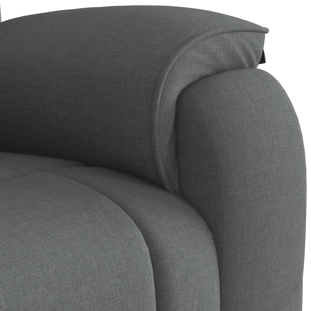 Relaxfauteuil donkergrijze stof is nu te koop bij PeponiXL, paradijselijk wonen!