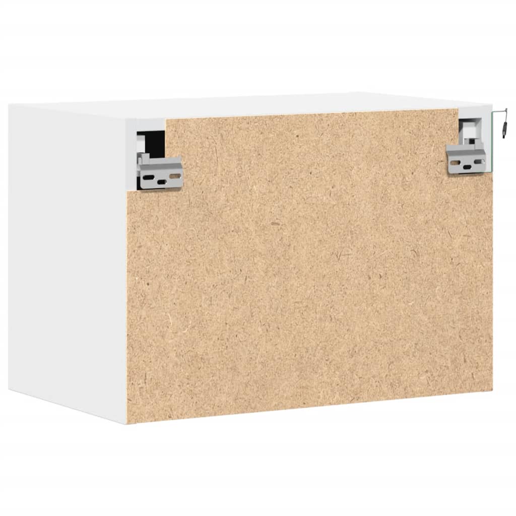 Nachtkastjes met LED's 2 st wandgemonteerd wit is nu te koop bij PeponiXL, paradijselijk wonen!