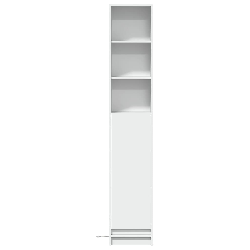 Dressoir met LED 36x32,5x200 cm bewerkt hout wit is nu te koop bij PeponiXL, paradijselijk wonen!