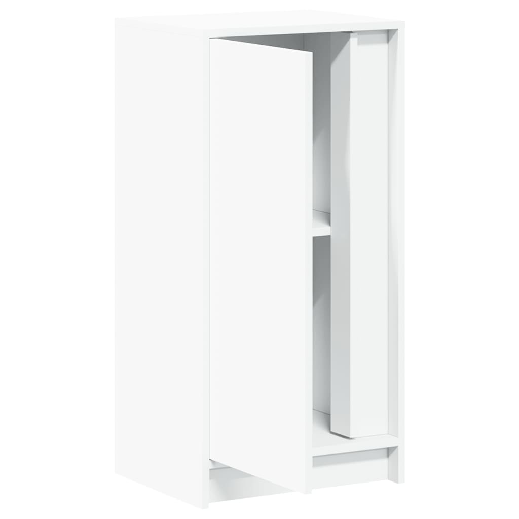Dressoir met LED 42,5x34x85 cm bewerkt hout wit is nu te koop bij PeponiXL, paradijselijk wonen!