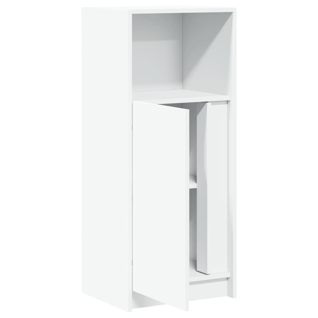 Dressoir met LED 42,5x34x100 cm bewerkt hout wit is nu te koop bij PeponiXL, paradijselijk wonen!