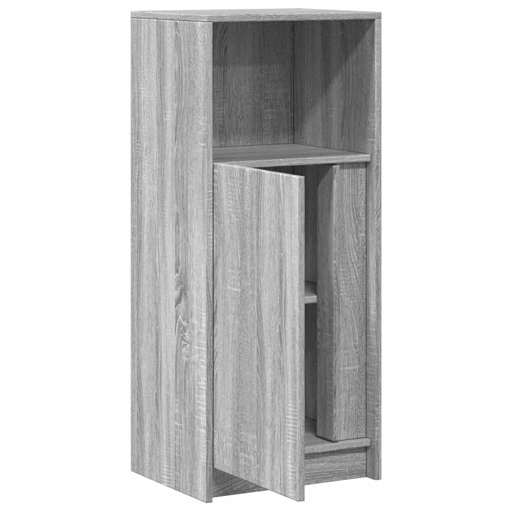 Dressoir met LED 42,5x34x100 cm bewerkt hout grijs sonoma eiken is nu te koop bij PeponiXL, paradijselijk wonen!