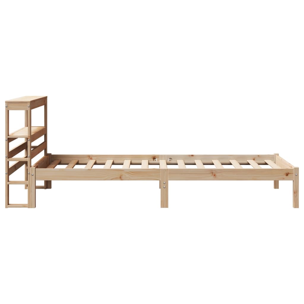 Bedframe zonder matras massief grenenhout 75x190 cm is nu te koop bij PeponiXL, paradijselijk wonen!