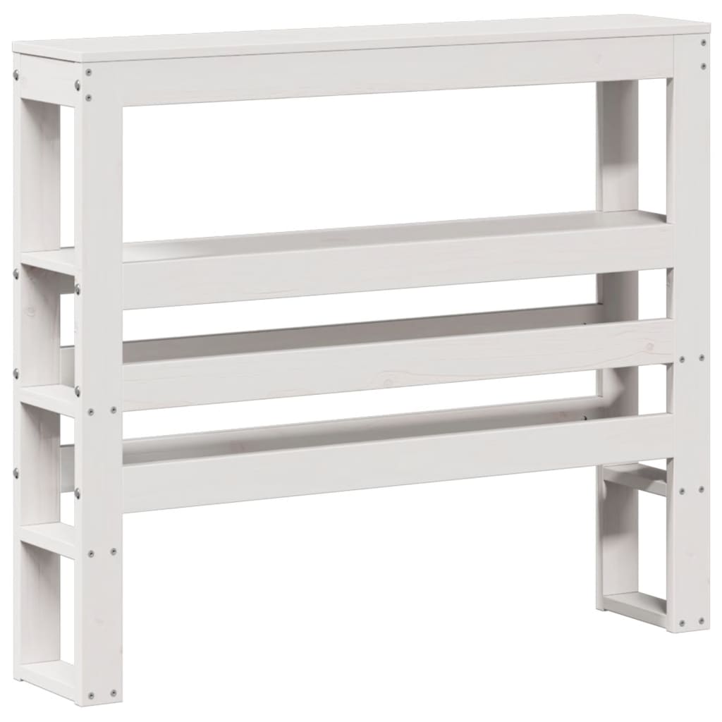Bedframe zonder matras massief grenenhout wit 90x190 cm is nu te koop bij PeponiXL, paradijselijk wonen!