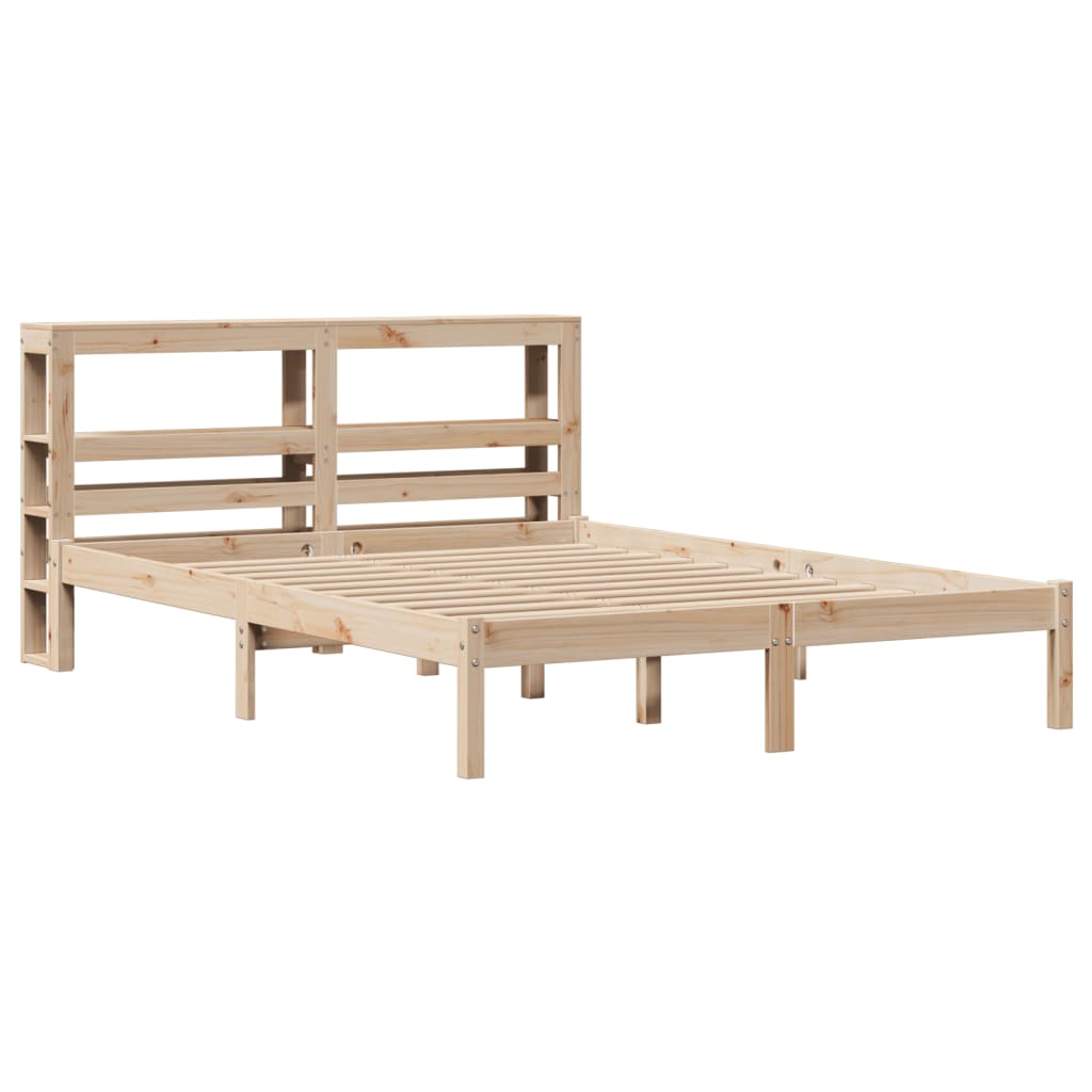 Bedframe zonder matras massief grenenhout 120x190 cm is nu te koop bij PeponiXL, paradijselijk wonen!