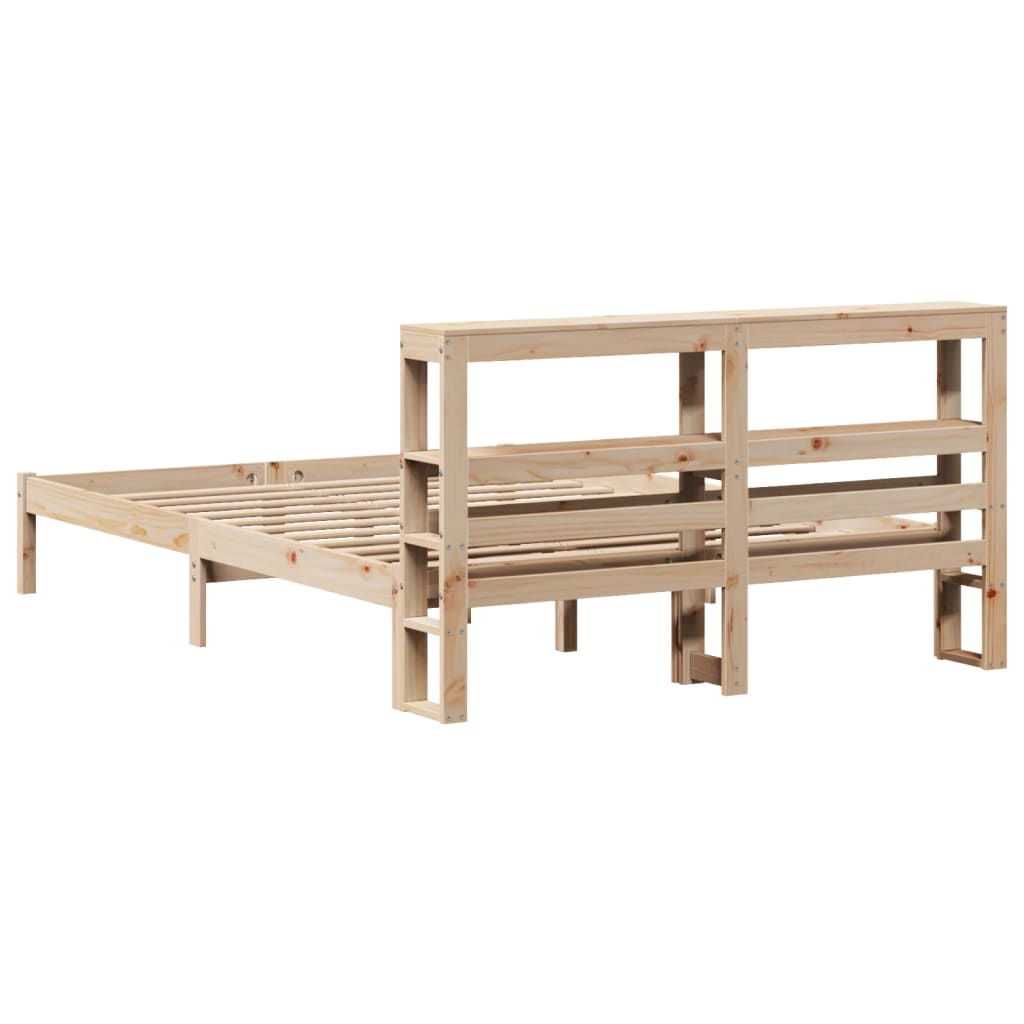 Bedframe zonder matras massief grenenhout 160x200 cm is nu te koop bij PeponiXL, paradijselijk wonen!