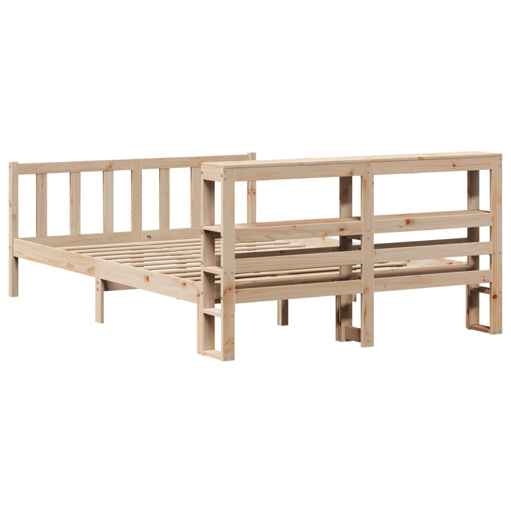 Bedframe zonder matras massief grenenhout 160x200 cm is nu te koop bij PeponiXL, paradijselijk wonen!