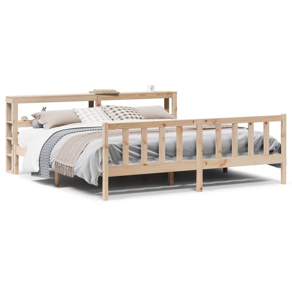 Bedframe zonder matras massief grenenhout 180x200 cm is nu te koop bij PeponiXL, paradijselijk wonen!