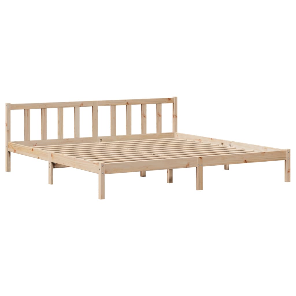 Bedframe zonder matras massief grenenhout 180x200 cm is nu te koop bij PeponiXL, paradijselijk wonen!