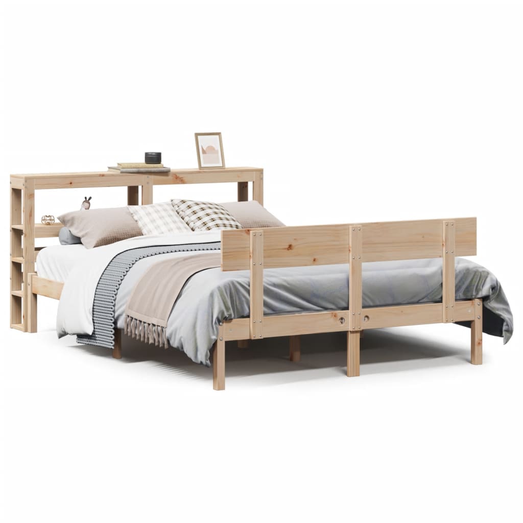Bedframe zonder matras massief grenenhout 120x190 cm is nu te koop bij PeponiXL, paradijselijk wonen!