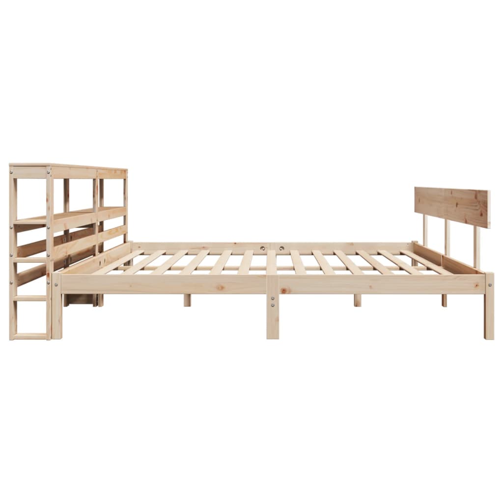 Bedframe zonder matras massief grenenhout 180x200 cm is nu te koop bij PeponiXL, paradijselijk wonen!