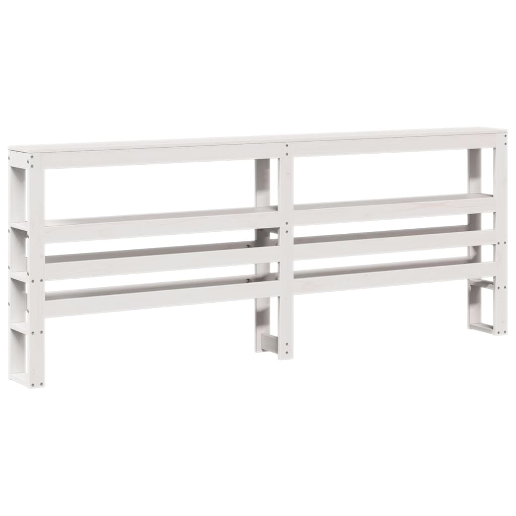 Bedframe zonder matras massief grenenhout wit 180x200 cm is nu te koop bij PeponiXL, paradijselijk wonen!