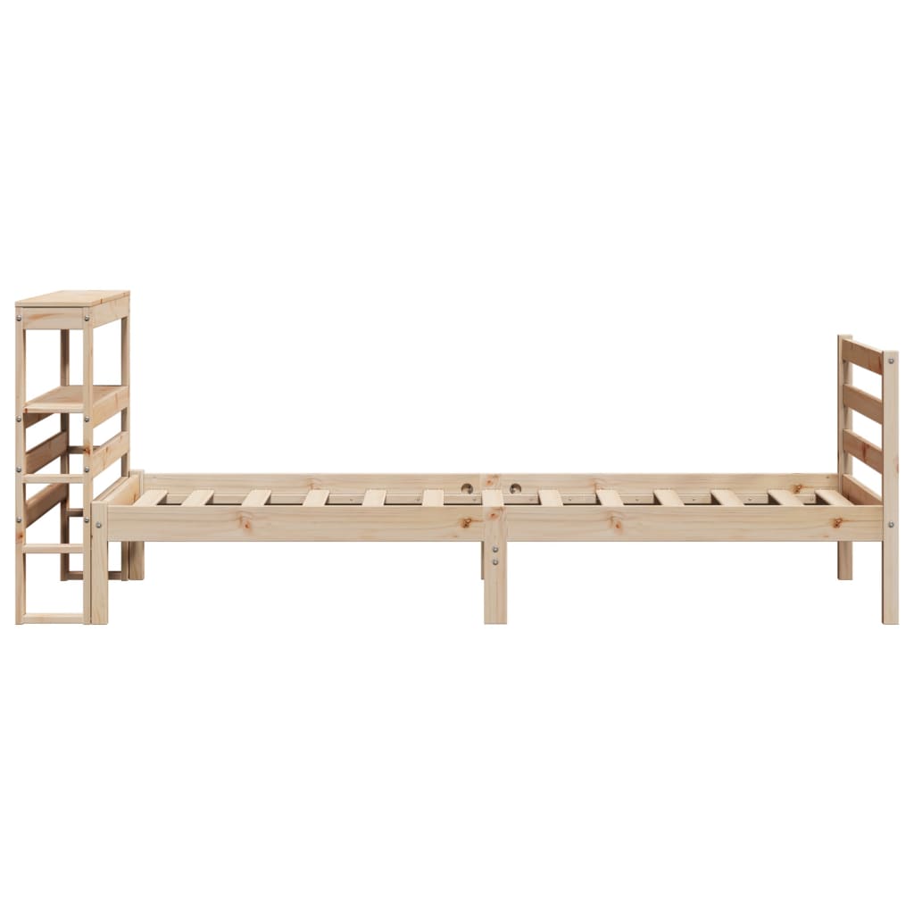Bedframe zonder matras massief grenenhout 100x200 cm is nu te koop bij PeponiXL, paradijselijk wonen!