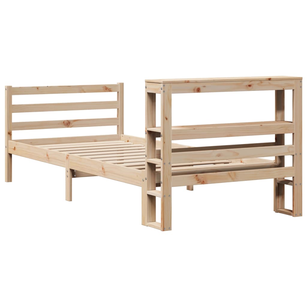 Bedframe zonder matras massief grenenhout 100x200 cm is nu te koop bij PeponiXL, paradijselijk wonen!