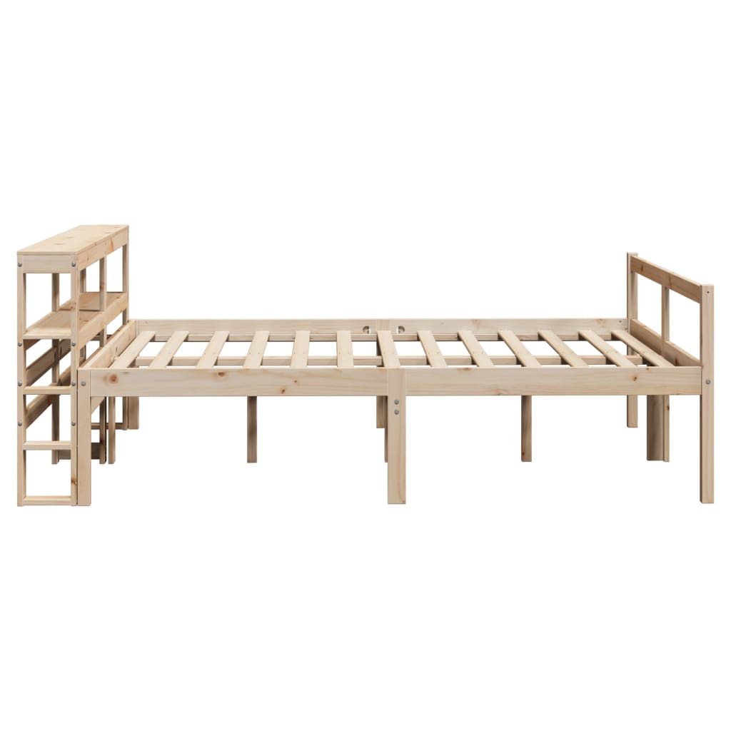 Seniorenbed met hoofdbord massief grenenhout 120x190 cm is nu te koop bij PeponiXL, paradijselijk wonen!