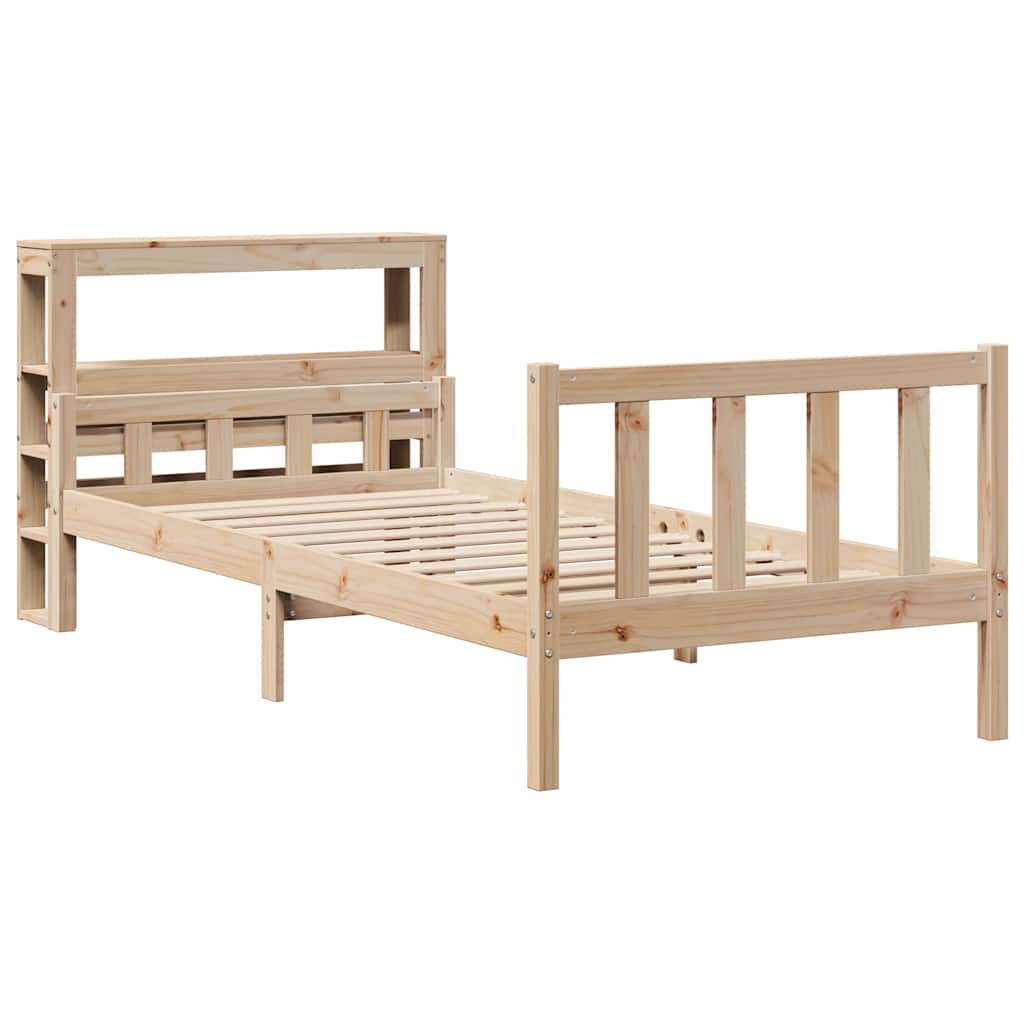 Bedframe zonder matras massief grenenhout 90x190 cm is nu te koop bij PeponiXL, paradijselijk wonen!