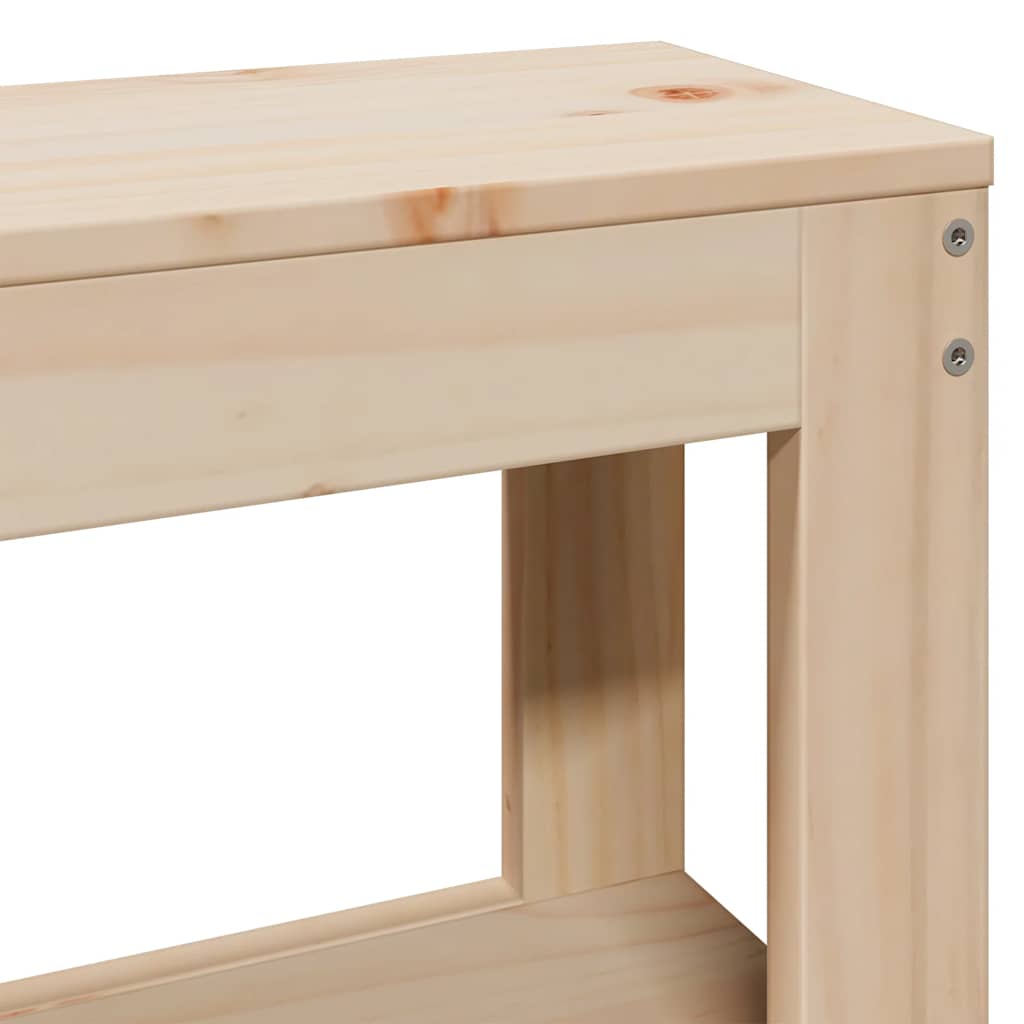 Bedframe zonder matras massief grenenhout 100x200 cm is nu te koop bij PeponiXL, paradijselijk wonen!