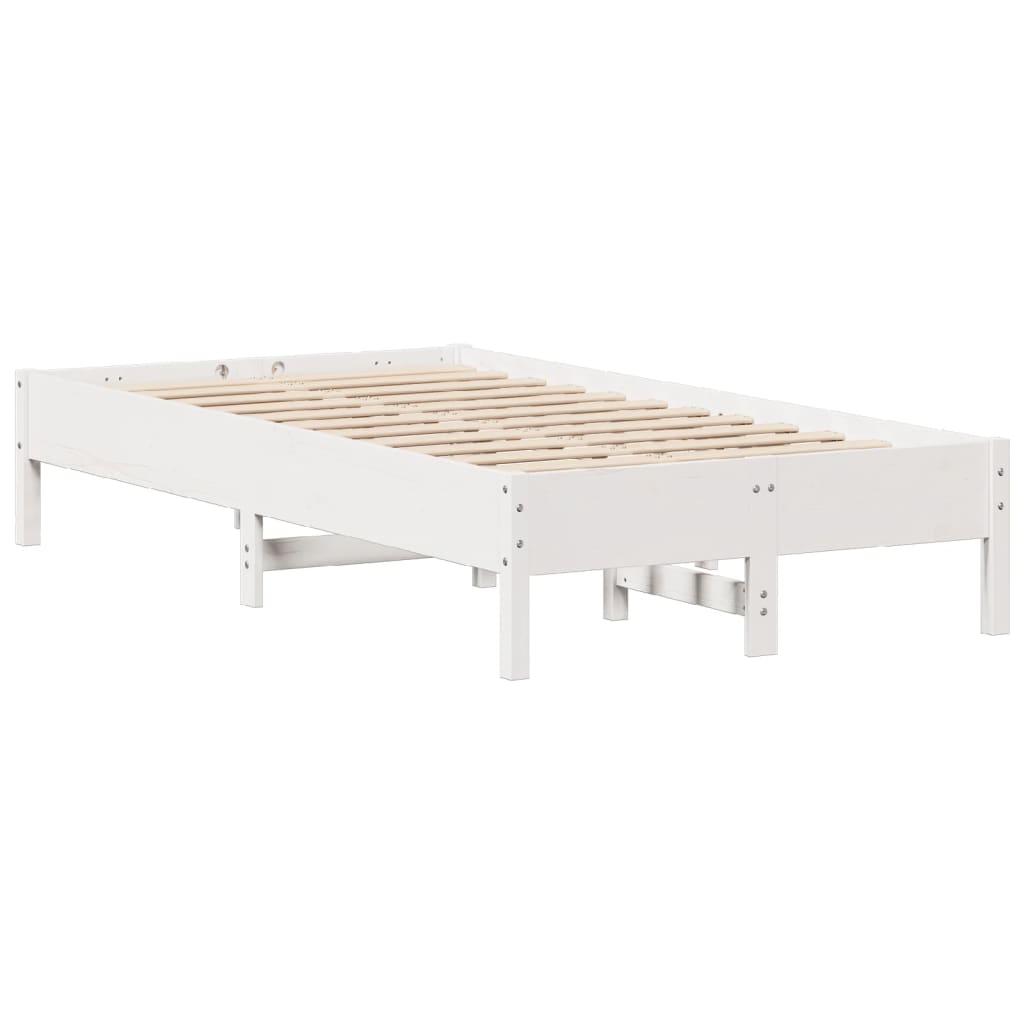 Bedframe zonder matras massief grenenhout wit 90x200 cm is nu te koop bij PeponiXL, paradijselijk wonen!