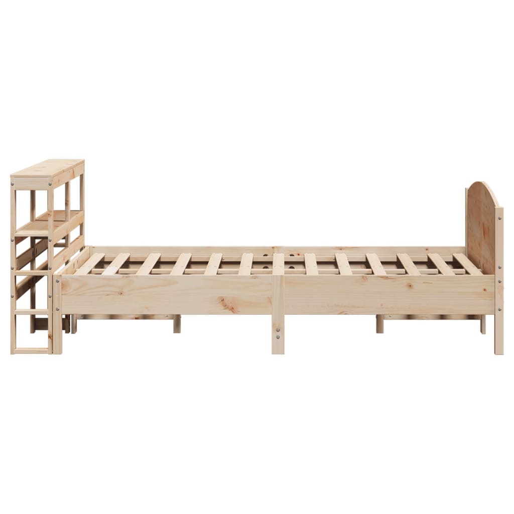 Bedframe zonder matras massief grenenhout 150x200 cm is nu te koop bij PeponiXL, paradijselijk wonen!