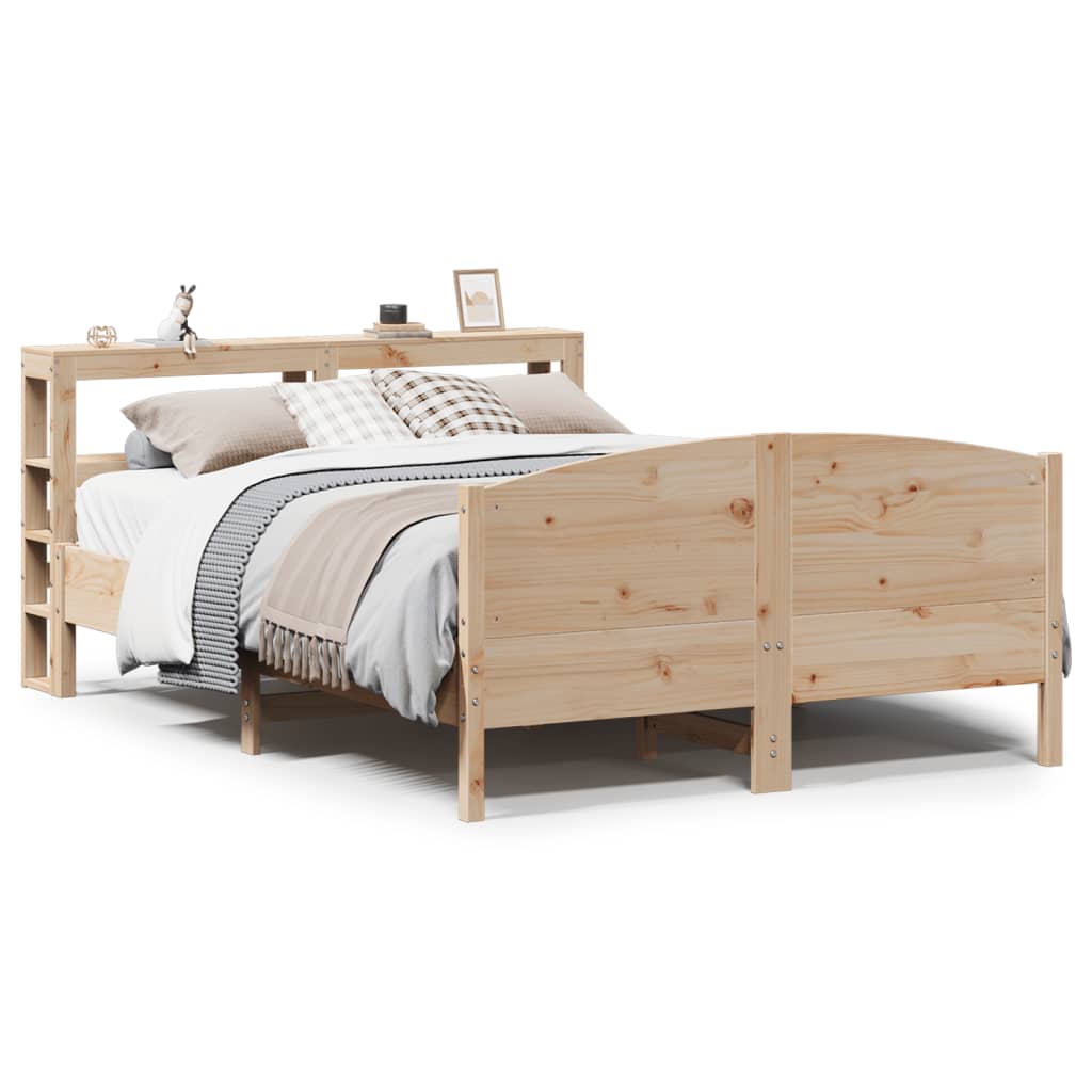 Bedframe zonder matras massief grenenhout 120x190 cm is nu te koop bij PeponiXL, paradijselijk wonen!