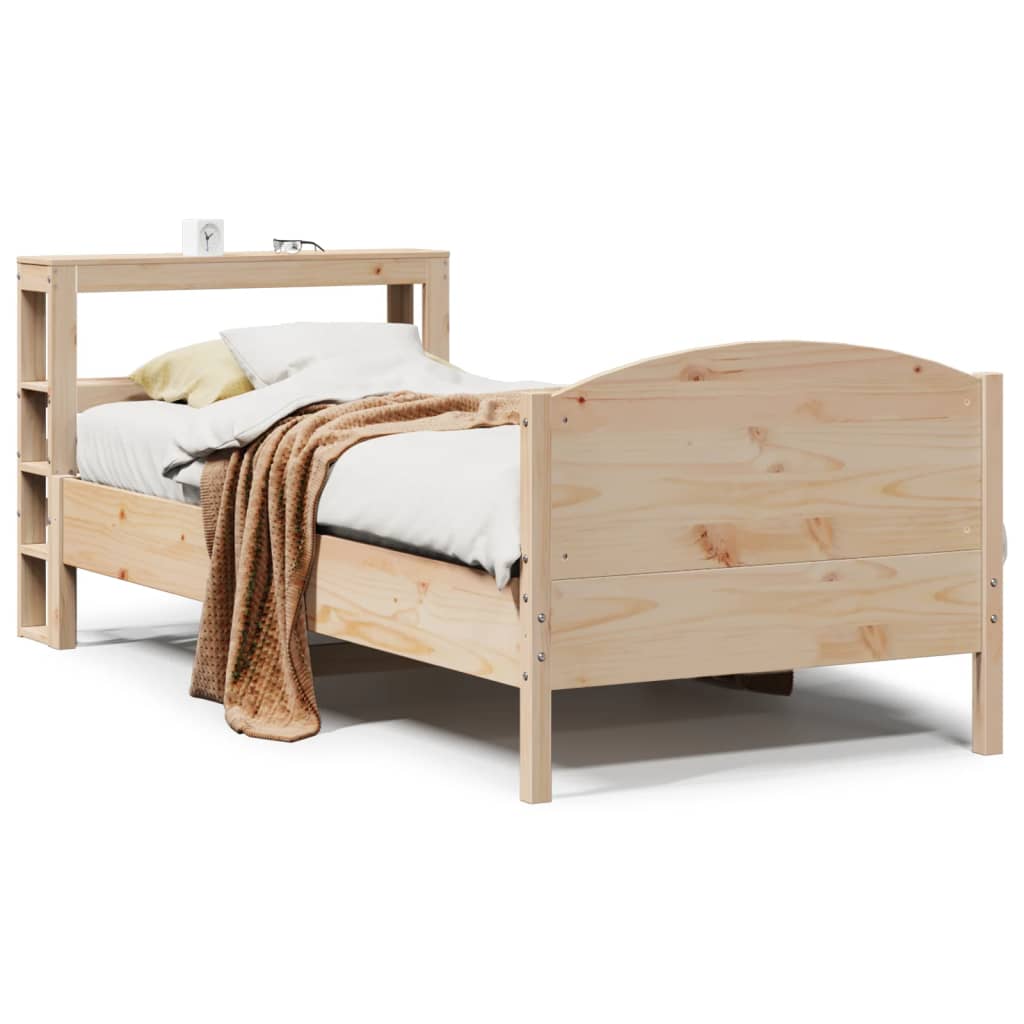 Bedframe zonder matras massief grenenhout 100x200 cm is nu te koop bij PeponiXL, paradijselijk wonen!