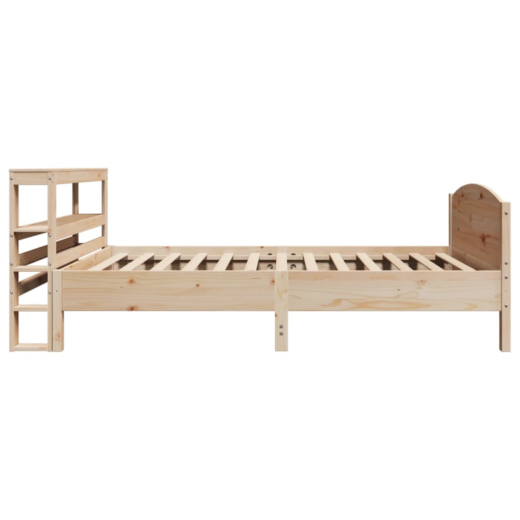 Bedframe zonder matras massief grenenhout 75x190 cm is nu te koop bij PeponiXL, paradijselijk wonen!