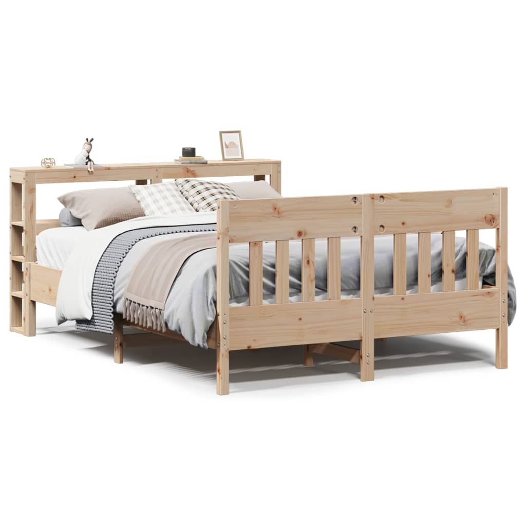 Bedframe zonder matras massief grenenhout 120x200 cm is nu te koop bij PeponiXL, paradijselijk wonen!