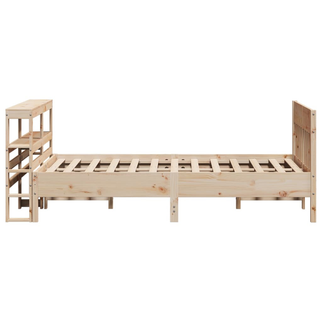Bedframe zonder matras massief grenenhout 120x200 cm is nu te koop bij PeponiXL, paradijselijk wonen!