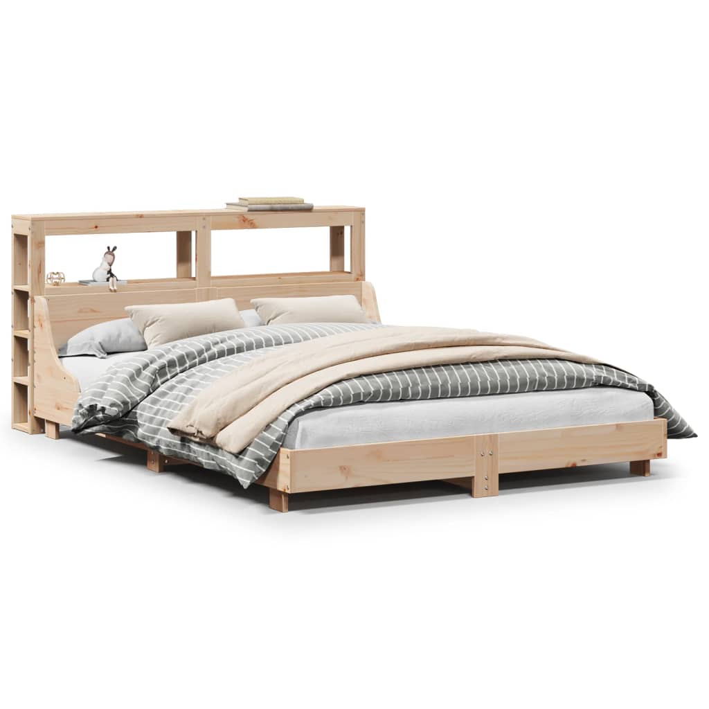 Bedframe zonder matras massief grenenhout 150x200 cm is nu te koop bij PeponiXL, paradijselijk wonen!