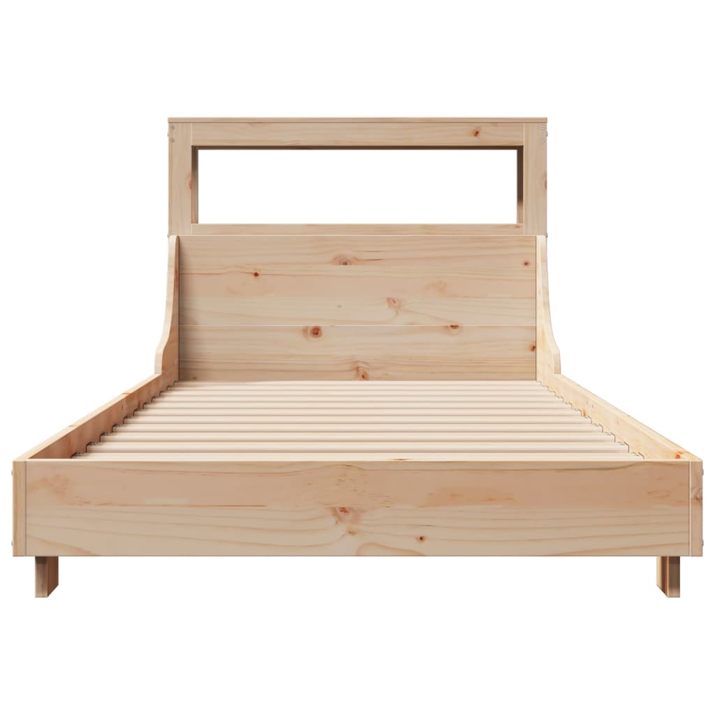Bedframe zonder matras massief grenenhout 90x190 cm is nu te koop bij PeponiXL, paradijselijk wonen!