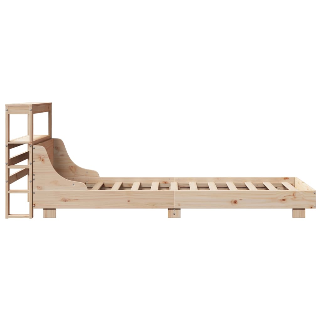 Bedframe zonder matras massief grenenhout 90x190 cm is nu te koop bij PeponiXL, paradijselijk wonen!