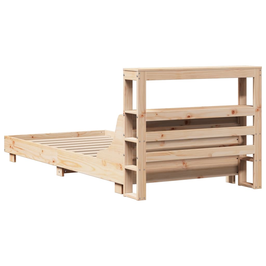 Bedframe zonder matras massief grenenhout 90x190 cm is nu te koop bij PeponiXL, paradijselijk wonen!
