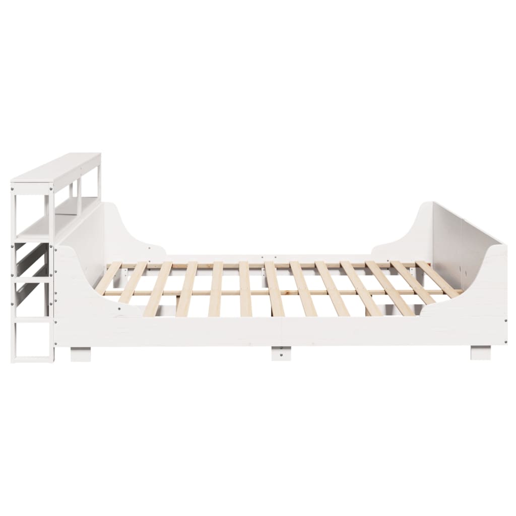 Bedframe zonder matras massief grenenhout wit 180x200 cm is nu te koop bij PeponiXL, paradijselijk wonen!