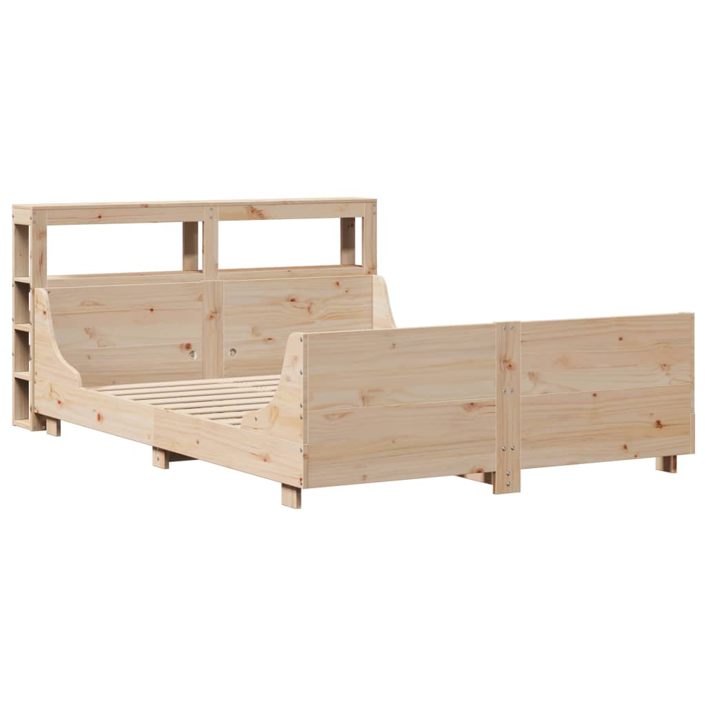 Bedframe zonder matras massief grenenhout 150x200 cm is nu te koop bij PeponiXL, paradijselijk wonen!