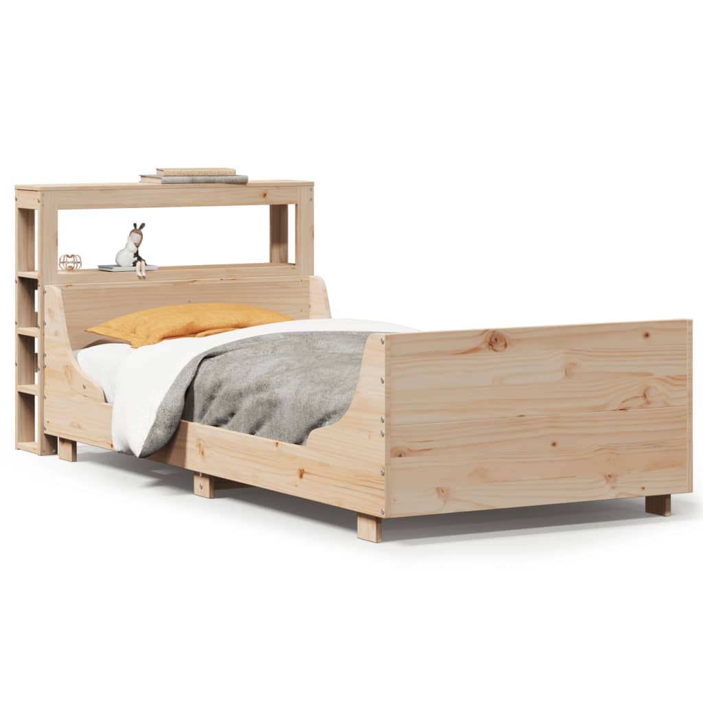 Bedframe zonder matras massief grenenhout 90x200 cm is nu te koop bij PeponiXL, paradijselijk wonen!